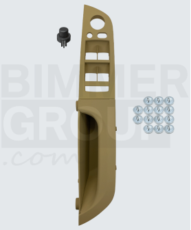 Beige Driver-Side Door Handle for BMW 3 Series (E90/E91)