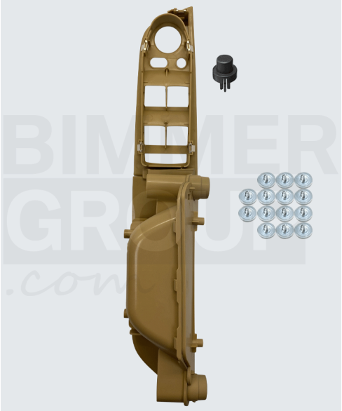 Beige Driver-Side Door Handle for BMW 3 Series (E90/E91)