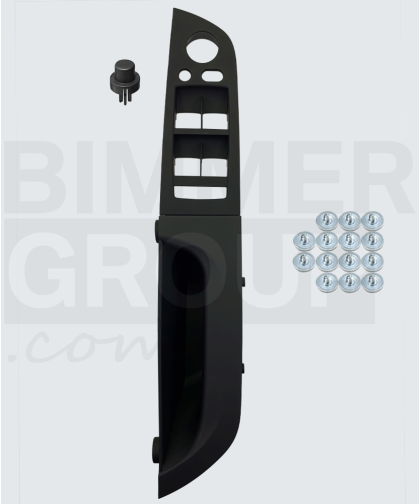 Black Driver-Side Door Handle for BMW 3 Series (E90/E91)