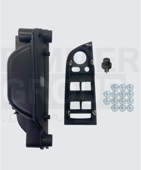 Black Driver-Side Door Handle for BMW 3 Series (E90/E91)