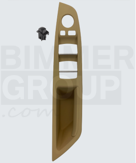 Beige Driver-Side Door Handle for BMW 5 Series (F10/F11/F07)