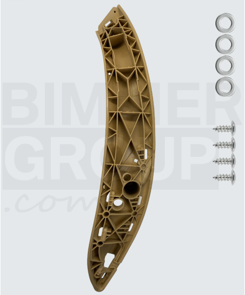Beige Rear Left Door Handle for BMW 3 Series, 4 Series, M3, M4 (F30/F31/F34/F36/F80)
