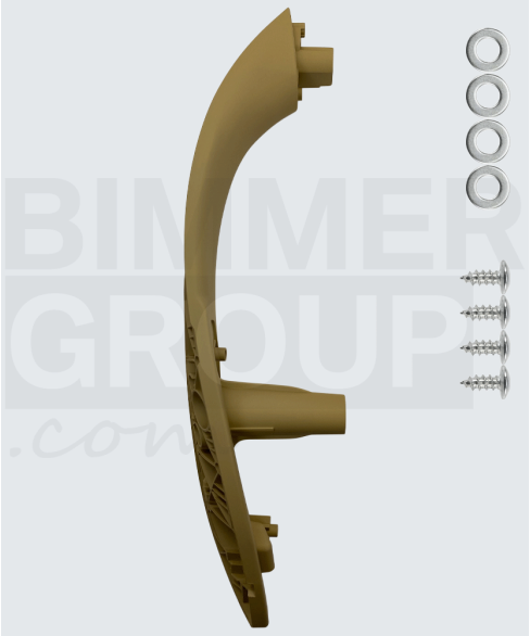 Beige Rear Left Door Handle for BMW 3 Series, 4 Series, M3, M4 (F30/F31/F34/F36/F80)