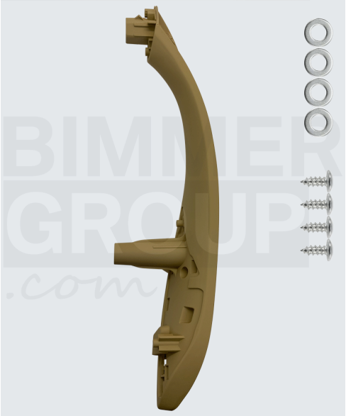 Beige Rear Left Door Handle for BMW 3 Series, 4 Series, M3, M4 (F30/F31/F34/F36/F80)