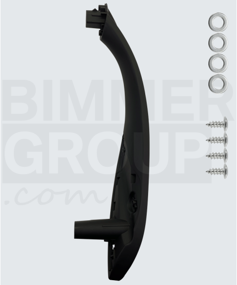 Black Driver-Side Door Handle for BMW 3 Series, 4 Series, M3, M4 (F30/F31/F32/F33/F34/F36 F80/F82/F83)