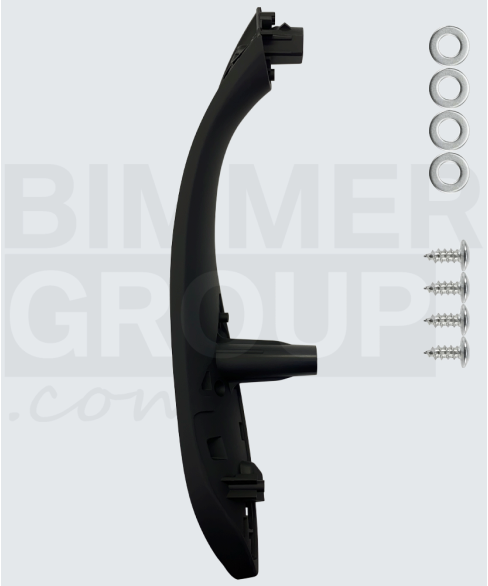 Black Rear Right Door Handle for BMW 3 Series, 4 Series, M3, M4 (F30/F31/F34/F36/F80)
