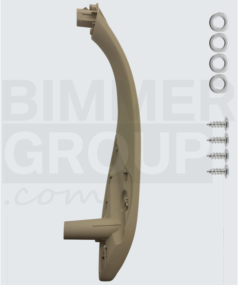 Oyster Driver-Side Door Handle for BMW 3 Series, 4 Series, M3, M4 (F30/F31/F32/F33/F34/F36 F80/F82/F83)