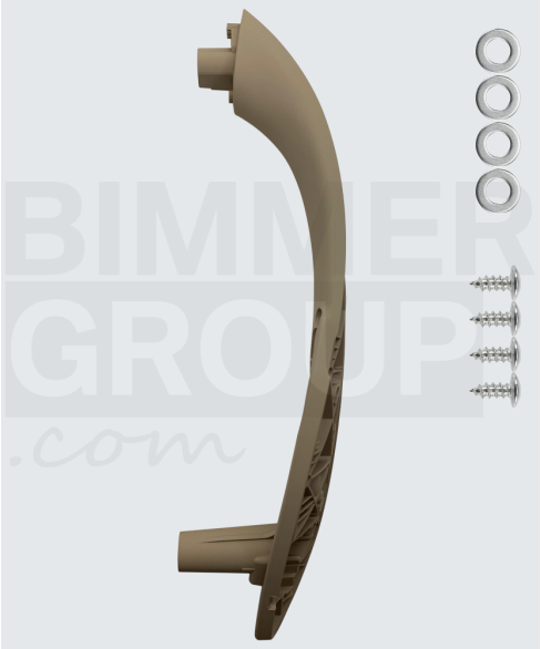 Oyster Passenger-Side Door Handle for BMW 3 Series, 4 Series, M3, M4 (F30/F31/F32/F33/F34/F36 F80/F82/F83)
